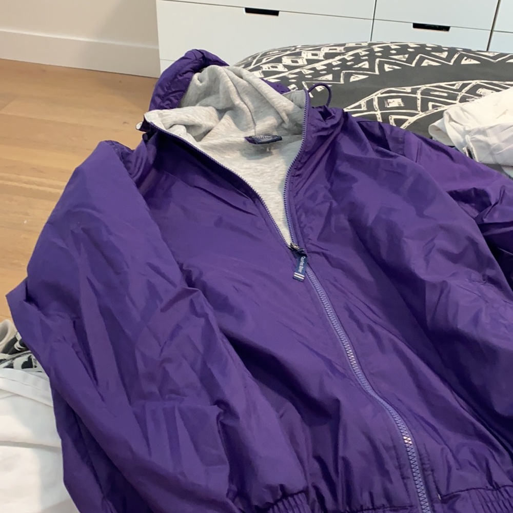 purple rain jacket